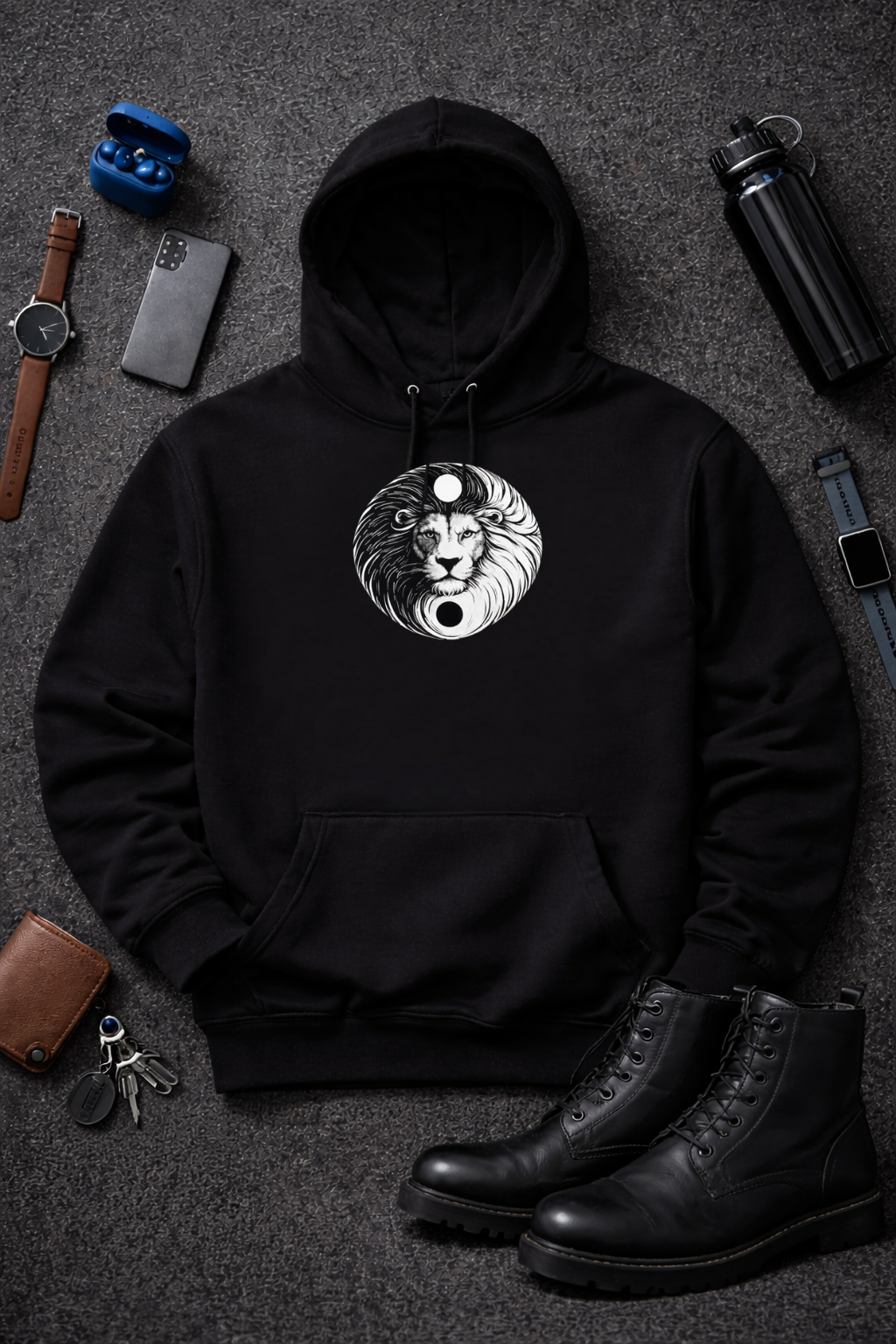 Lion Code Heavyweight Hoodie